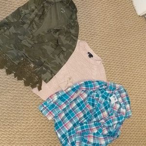 Girl long sleeve tops